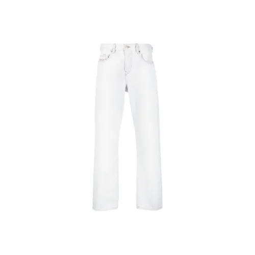 DIESEL Белые Унисекс Джинсы