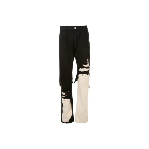 Raf Simons Черные Мужские Джинсы