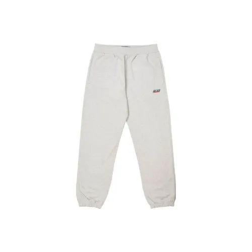 PALACE Gray Men's Knitted Training Pants PALACE Серые Мужские Вязаные Спортивные Штаны