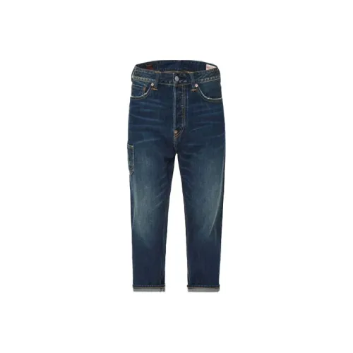 EVISU Джинсовый Синий Мужские Джинсы