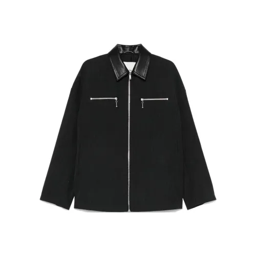 NANUSHKA SS25 Куртки и Пальто Мужской Темно-Серый