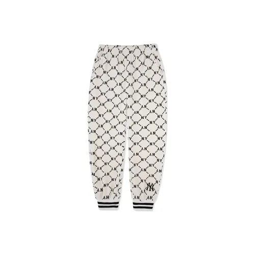 MLB Крем Унисекс Вязаные Тренировочные Брюки