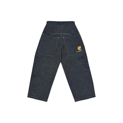 GRAILZ SS25 PROJECT G R SS25 Коллекция 6 Новый THROW Спина Коллекция Джинсы Унисекс