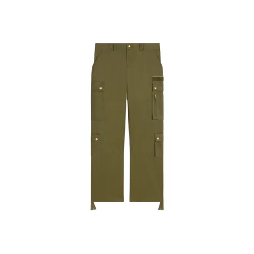 CELINE Зеленые Мужские Карго Брюки