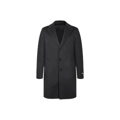 Canali Куртки и Пальто Мужской Серый