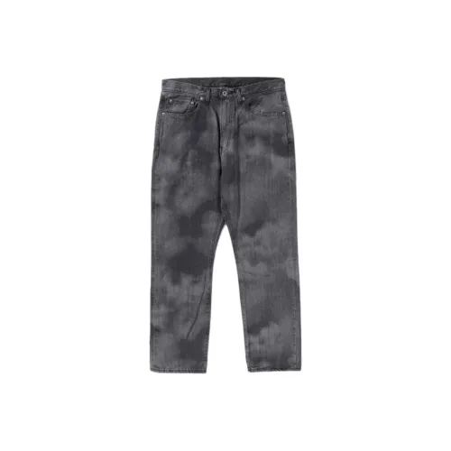 A BATHING APE Джинсы Мужские Черные