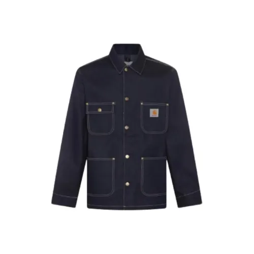 Carhartt WIP OG Chore Куртка Весна Куртки Пальто Мужской Синий