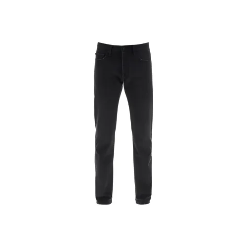 Off Белый FW21 Серый Мужские Джинсы