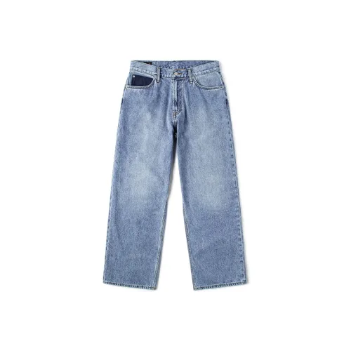 Lee FW24 Джинсы Мужские Средний Светло-Синий