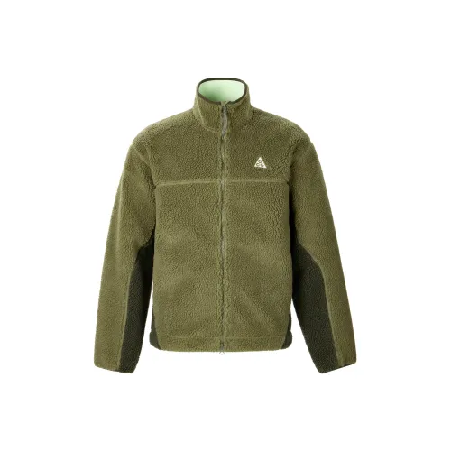 Nike ACG STORM ADV Средний Оливковый Зеленый/Секвойя Зеленый/Светло-Желтый Зеленый/Mountain Белый Мужские Куртки