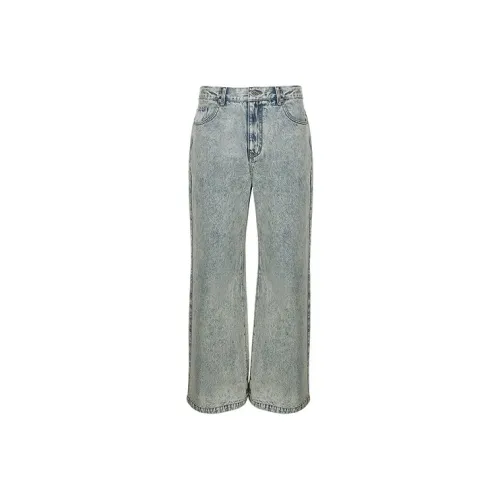 YLDP Светло-синие унисекс джинсы