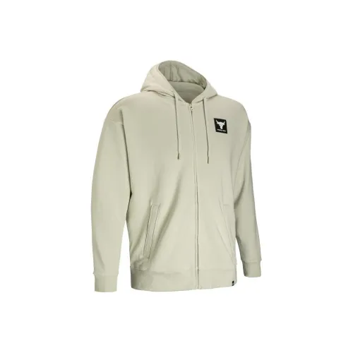 Under Armour Project Rock Куртки и Пальто Мужской Розовый Грязь Серый