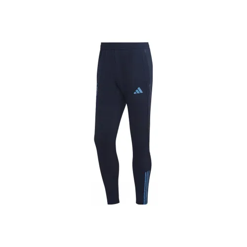 Adidas Argentina Вязаные Тренировочные Штаны Мужские Синие