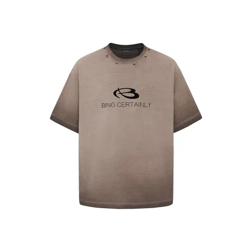 Bing Короткий рукав T-рубашки унисекс