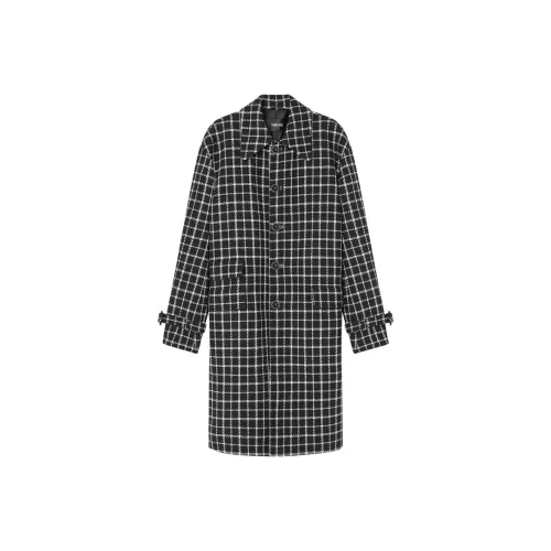 VERSACE Тренчкот Мужской Черный