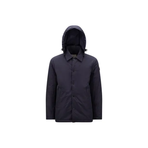 Moncler Sella Series Пуховик Мужской Синий