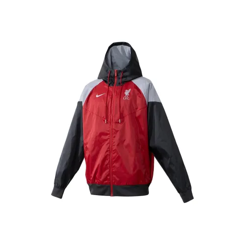nike LIVERPOOL FC Sport Essentials WINDRUNNER Куртки Пальто Мужские Спортивные Красный