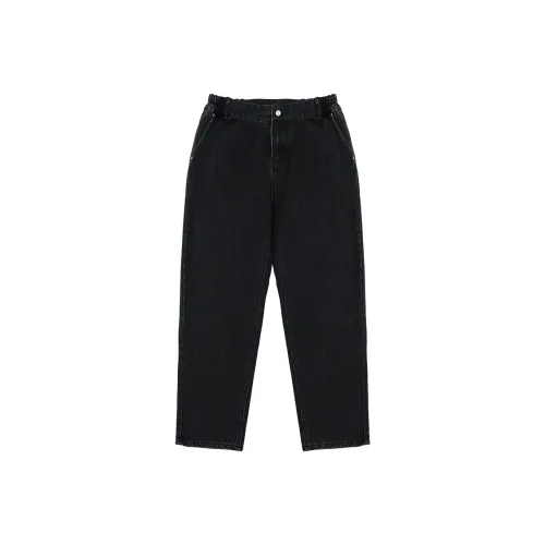 LUJIAMEN Джинсы Early Осенний Early Весна Унисекс Черный