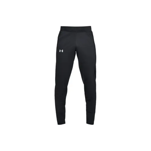 Under Armour Черные Мужские Вязаные Тренировочные Штаны