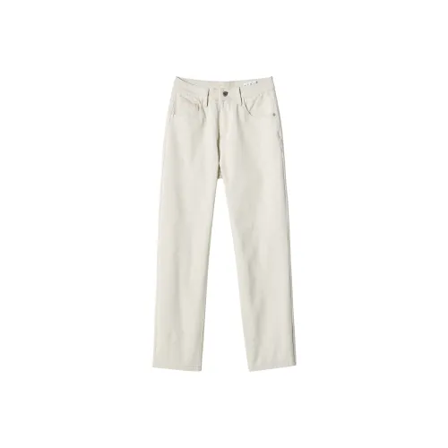 KM Сливочный Унисекс Джинсы