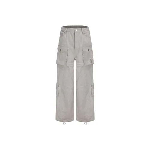 VANN VALRENCÉ Карго-брюки Унисекс Mountain Stone Gray