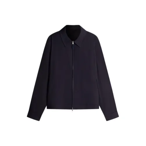 Dunhill FW24 Куртки и Пальто Мужской Ink Синий