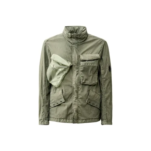 C.P.Company SS24 Куртки Пальто Мужской Agave Зеленый