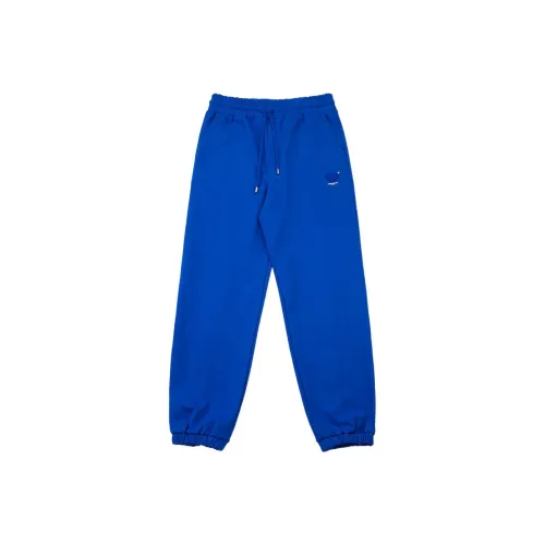 ADER ERROR Синие Унисекс Вязаные Тренировочные Брюки