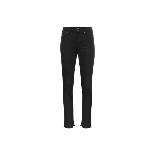 SAINT LAURENT FW21 Джинсы Мужские Черные