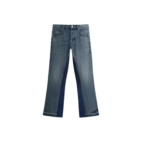 ZARA Medium Blue Men's Jeans ZARA Средне-синие мужские джинсы