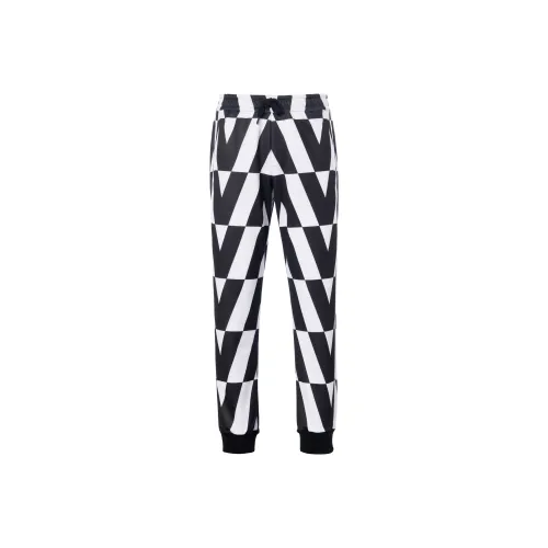 Valentino Тренировочные брюки Мужские Черный Белый