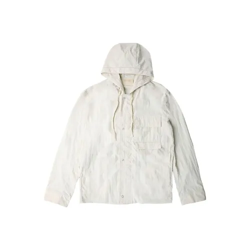 PUSH HZC Куртки Пальто Мужской Экрю