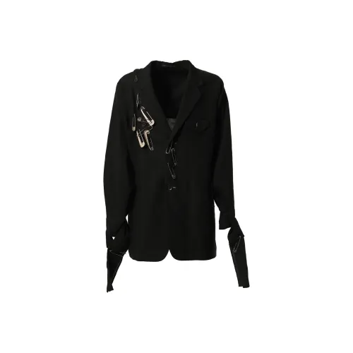Yohji Yamamoto Черные Мужские Куртки
