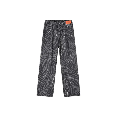 GEOFFREY B. SMALL Джинсы Унисекс Черный Серый