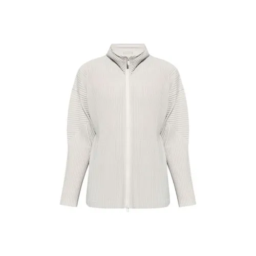 Homme Plissé Issey Miyake Куртки и Пальто Мужской Светлый Умбра