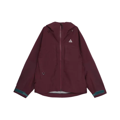 nike Куртки Пальто Мужской Ночной Красно-бурый