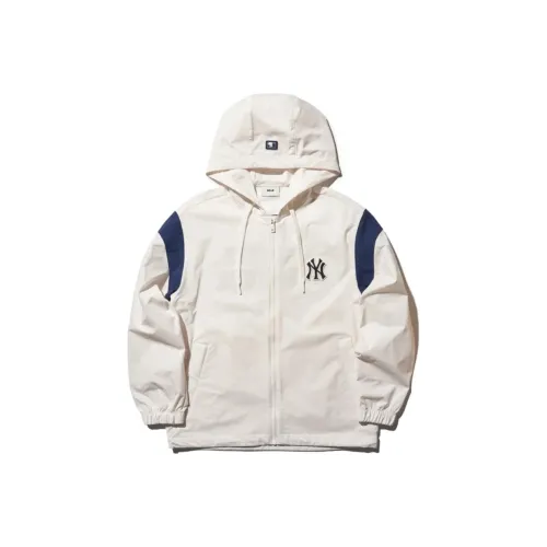 Mlb Base Logo SS24 New York Yankees Куртки и Пальто Унисекс Кремовый