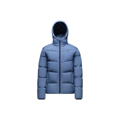 ANTA Пуховик Мужской Шахматная доска Серый