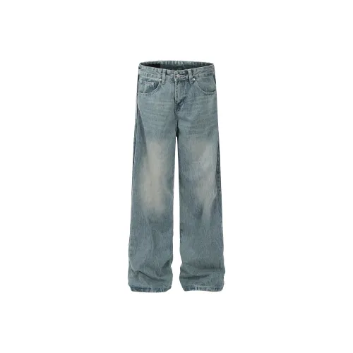 MT99 Синие Унисекс Джинсы