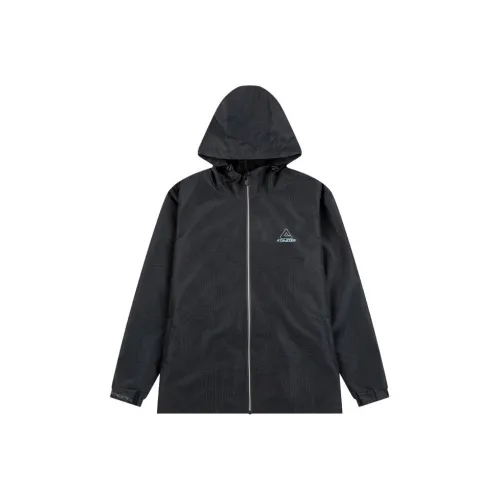 PEAK Черный Мужской Тренч