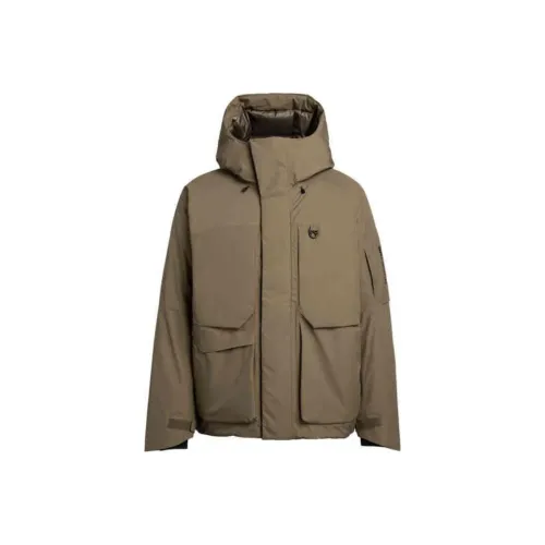 SALOMON OUTLIFE FW24 Пуховик Унисекс Шиитаке Коричневый