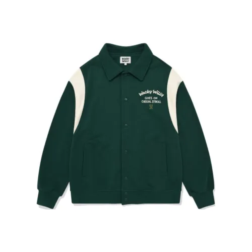 Wacky Willy FW24 Куртки и Пальто Унисекс Темно-зеленый