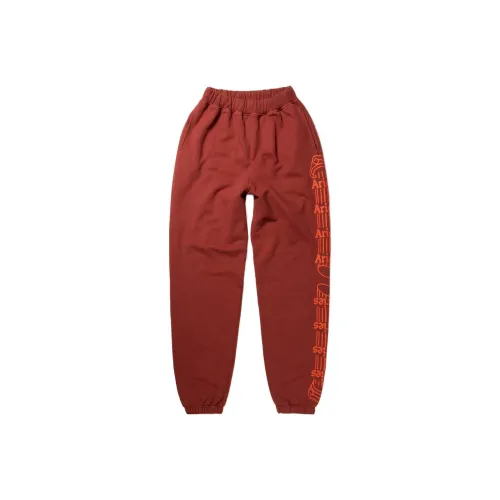 Овен Красный Сандаловое дерево Цвет Унисекс Вязаные Тренировочные брюки