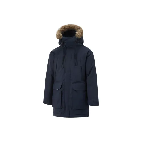 LINING Sports Trend Series Пуховик Мужской Темно-Морской Синий