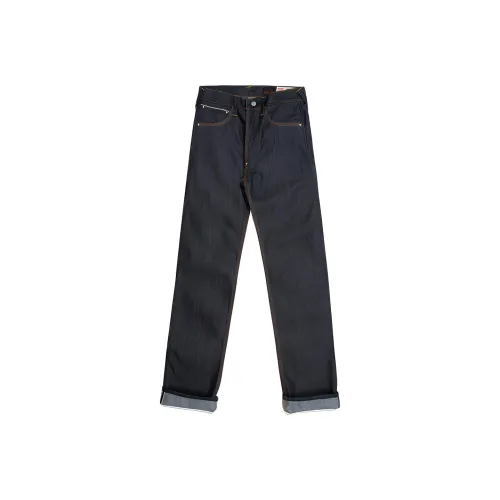 EVISU Джинсовый Синий Мужские Джинсы