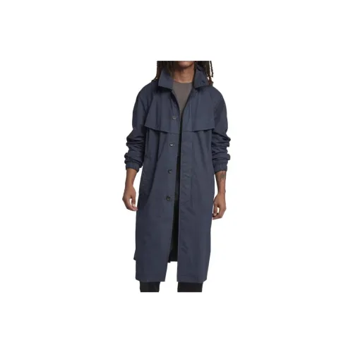 Nike Темно-синий Мужской Тренч