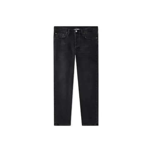 ACNE STUDIOS Джинсы River Мужской Выцветший Черный