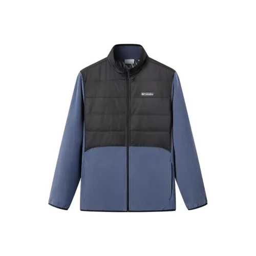 Columbia совместный бренд Хлопковый пуховик Мужской Синий Черный