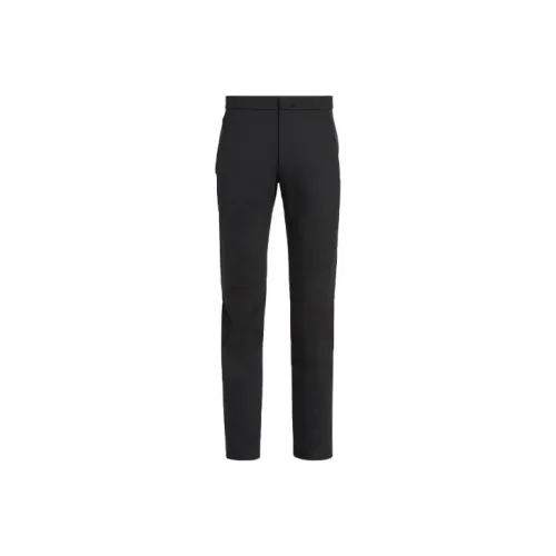 Ermenegildo Zegna Черные Мужские Вязаные Спортивные Штаны