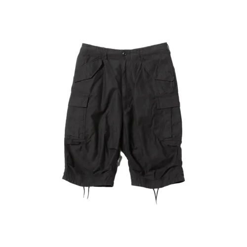 BEAMS совместный бренд Черные мужские карго-брюки